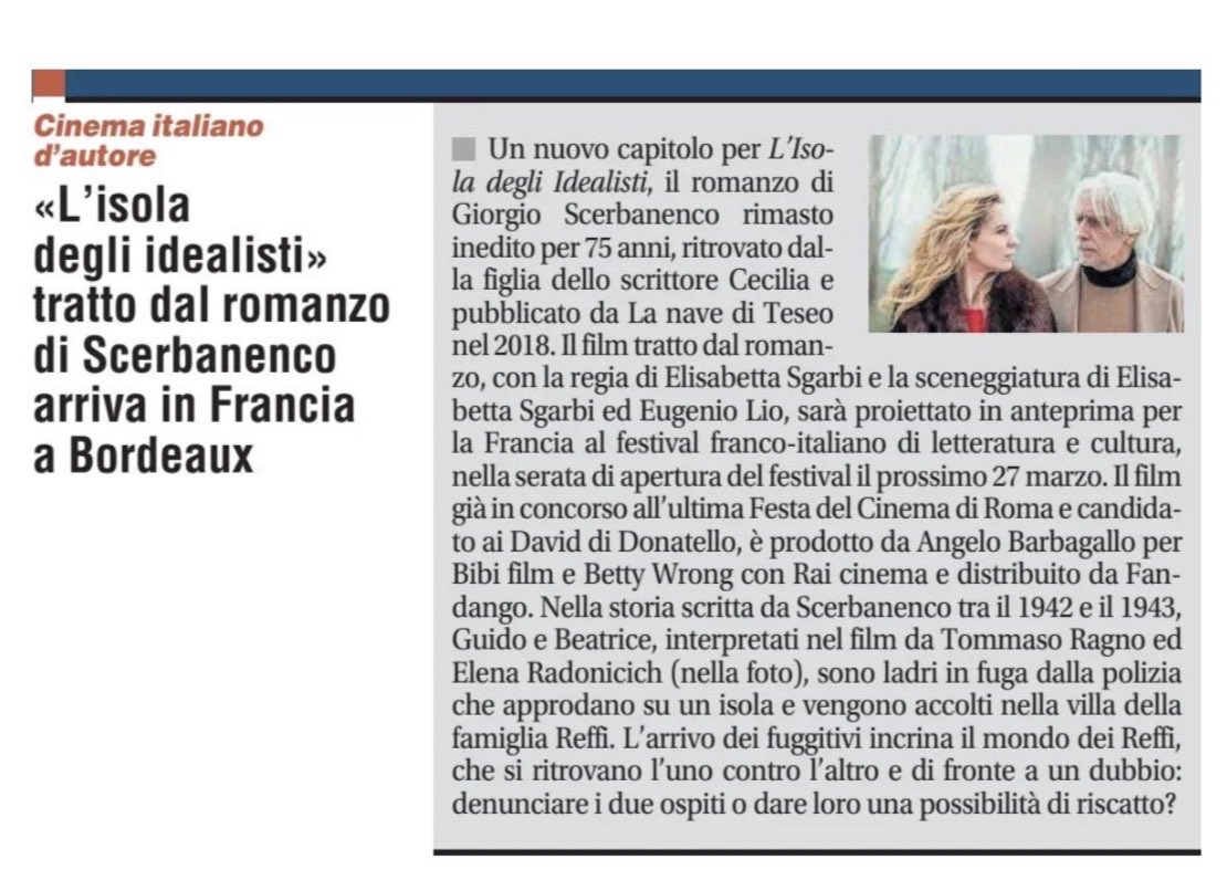 Elisabetta Sgarbi tweet media