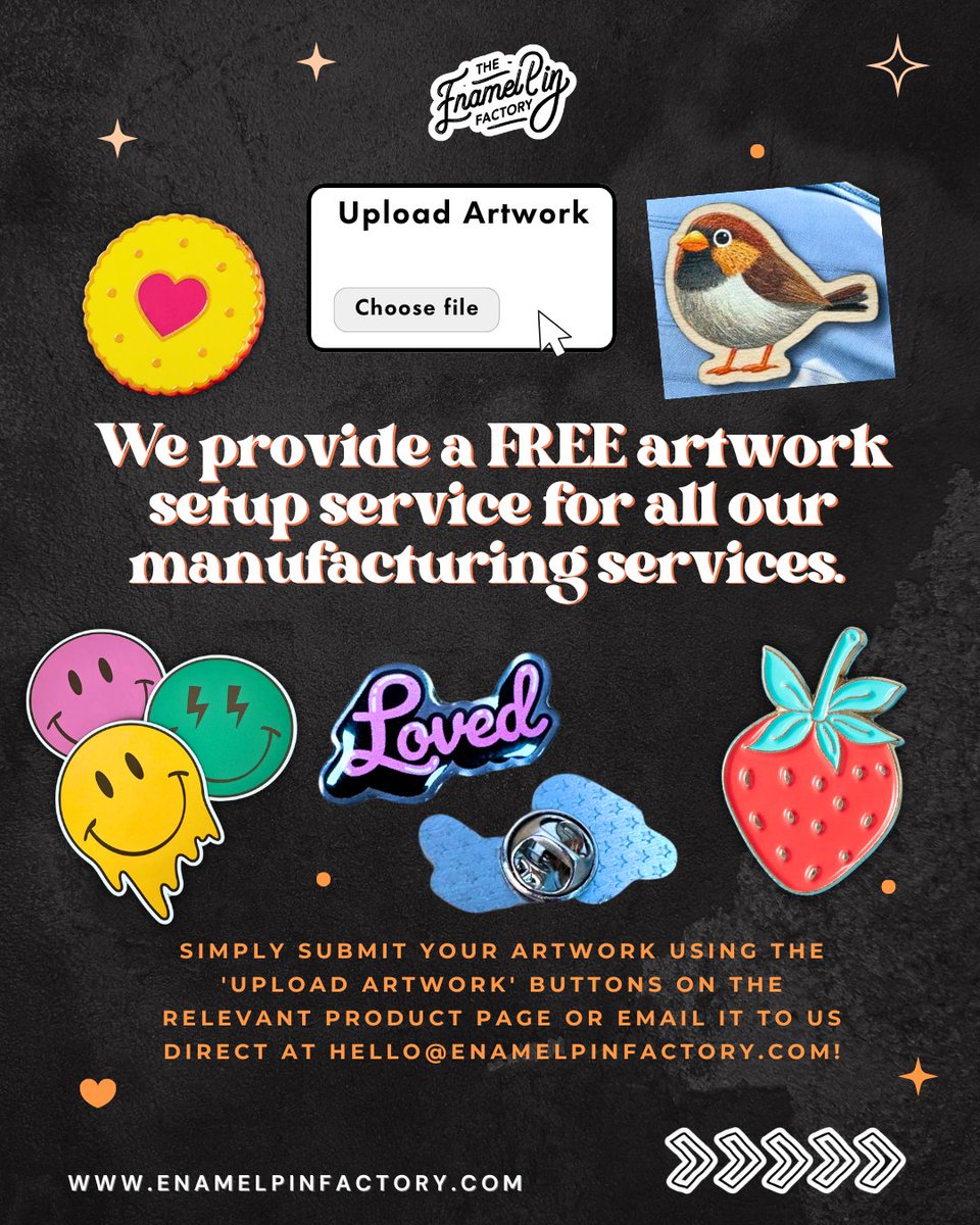 The Enamel Pin Factory tweet media