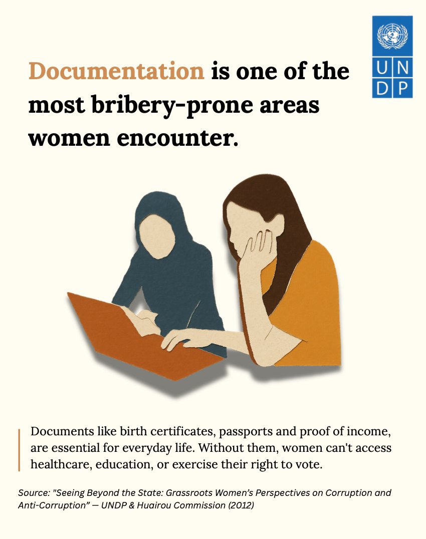 UNDP Anti-Corruption tweet media