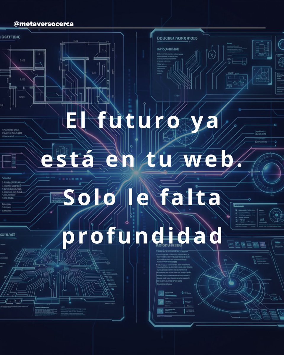 metaversocerca's tweet photo. El Metaverso ya está en tu navegador. 🌐✨

Vídeos 3D y micro-interacciones son los puentes a la Web 4.0. En #MetaversoCerca los unimos para crear tu destino digital. 🚀

✅ ¿Qué te hace interactuar más en una web? #Web3 #Innovación #Tech https://t.co/FnjCEcJy2e