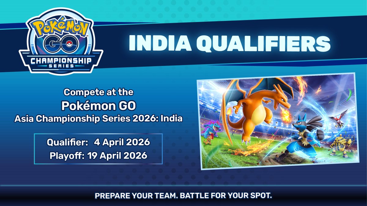 Pokémon GO India tweet media