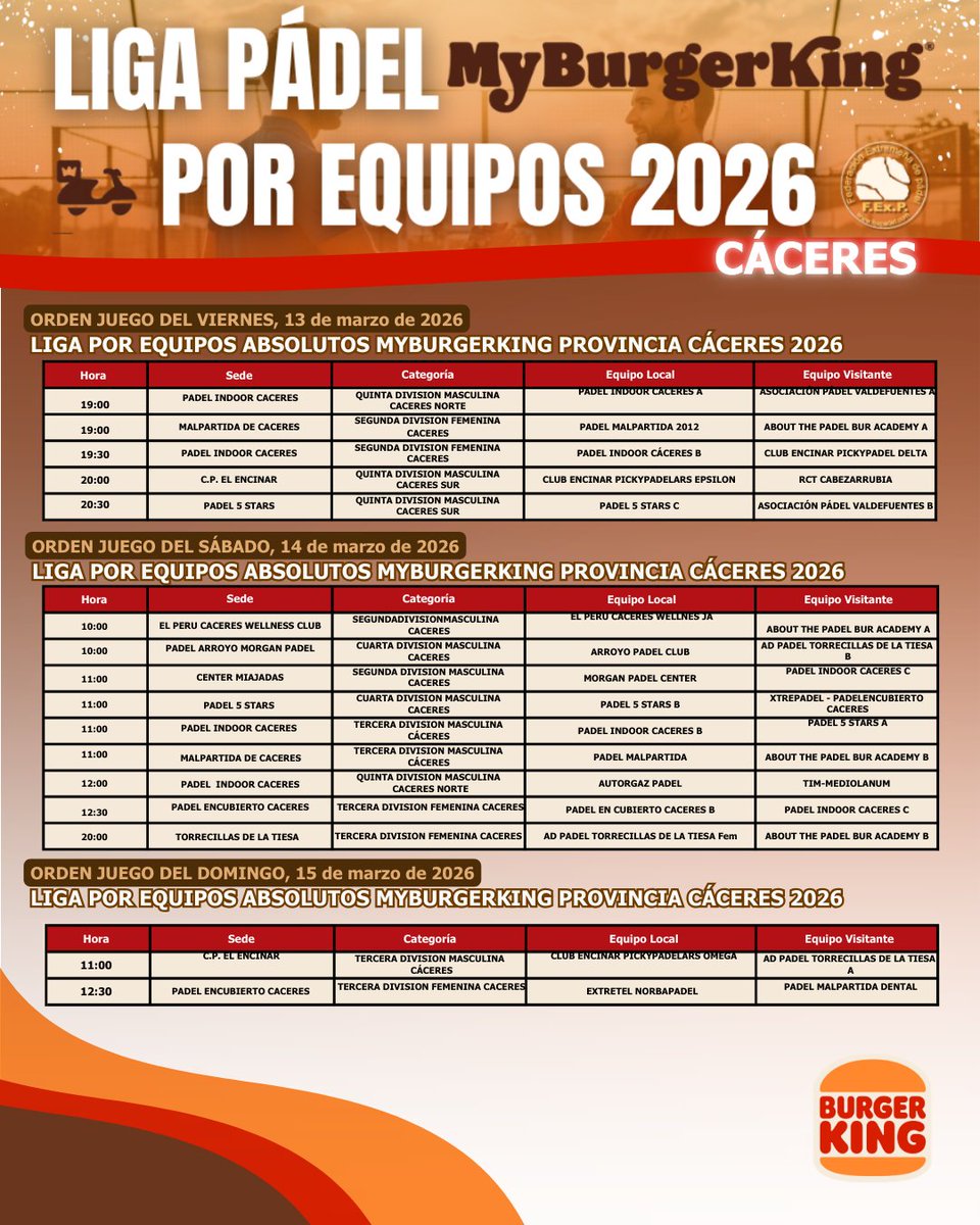 Fed. Extremeña Padel tweet media