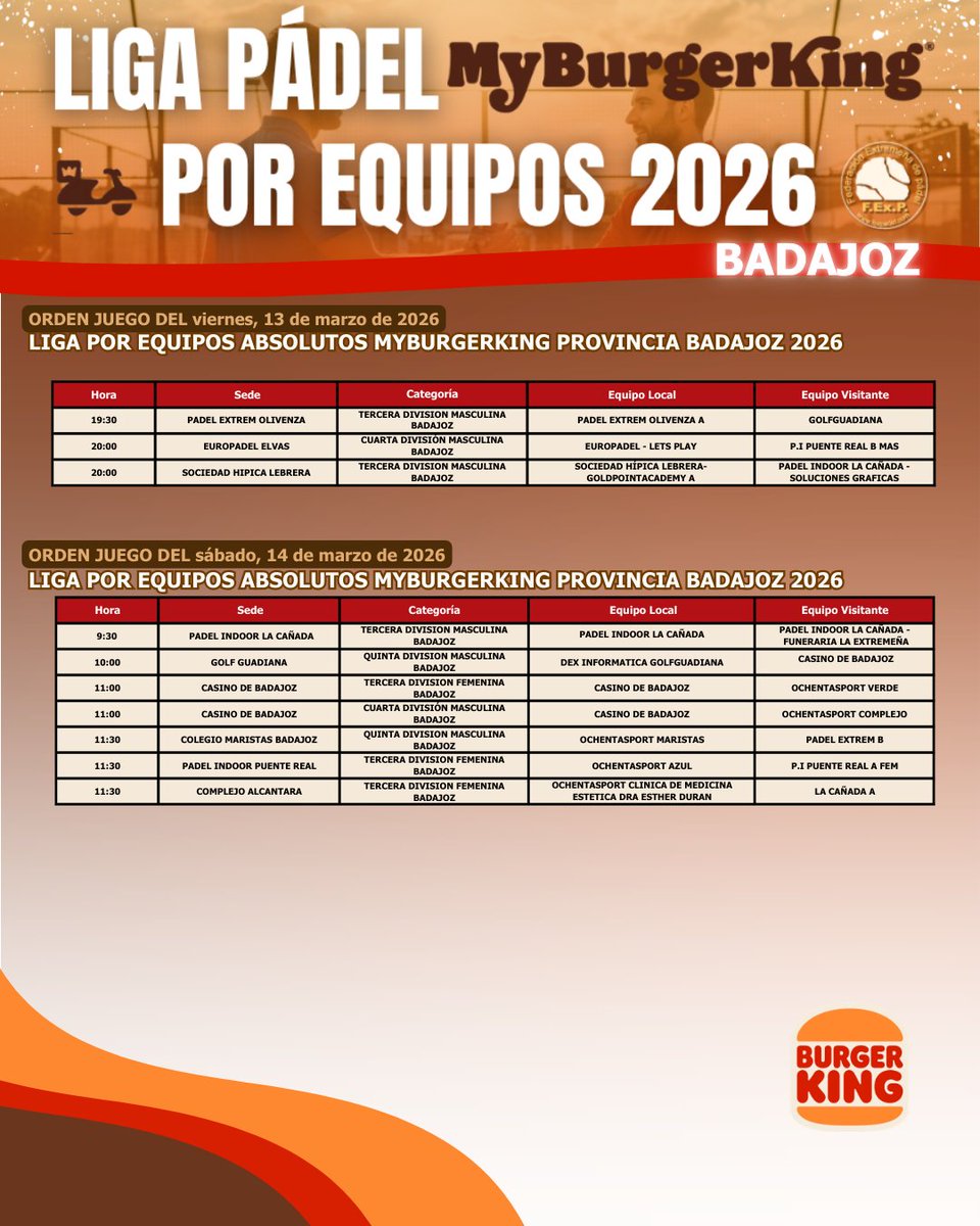 Fed. Extremeña Padel tweet media