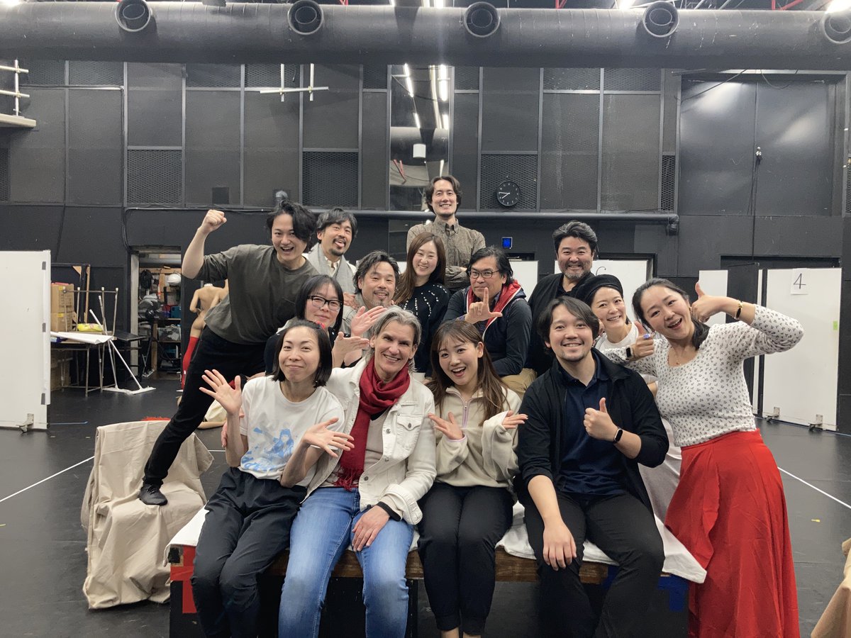 東京二期会4月公演『ルル』 開幕まであと1か月！ 稽古場の雰囲気もます