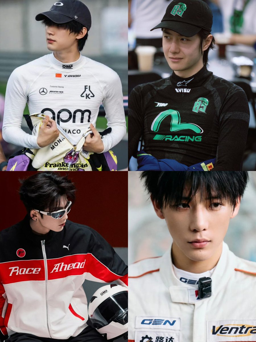 c-ent actors in actual racer outfits so far (no ai)