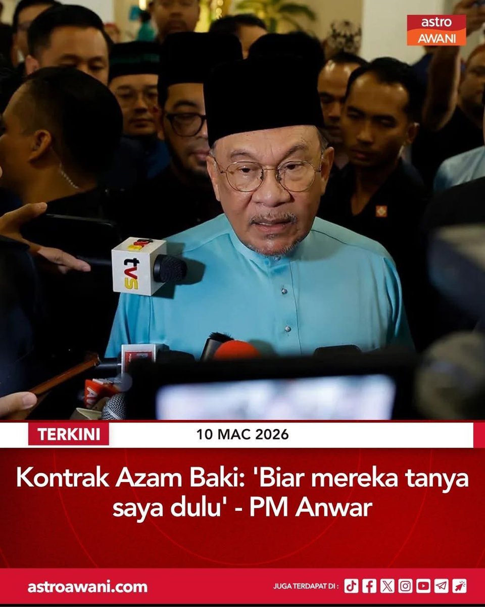 Ikutlah hang laa nak buat apa. 

Sementara berkuasa tu kan…😇

Nak tukaq ka, gugur ka apa ka. Nak kekalkan Azam Baki tu sampai PRU-16 lagi baguih. Senang rakyat buat kerja😇

Nak lagi baguih, hang lantik Ramanan atau Farhash jadi Timb Azam Baki. Ngam bak hang🤭