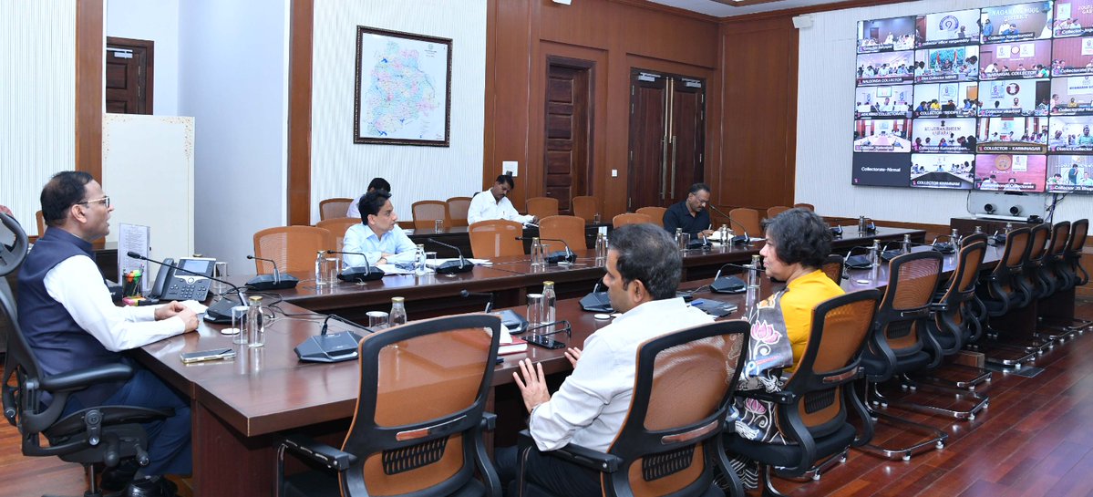 Office of Chief Secretary, Telangana Govt. tweet media