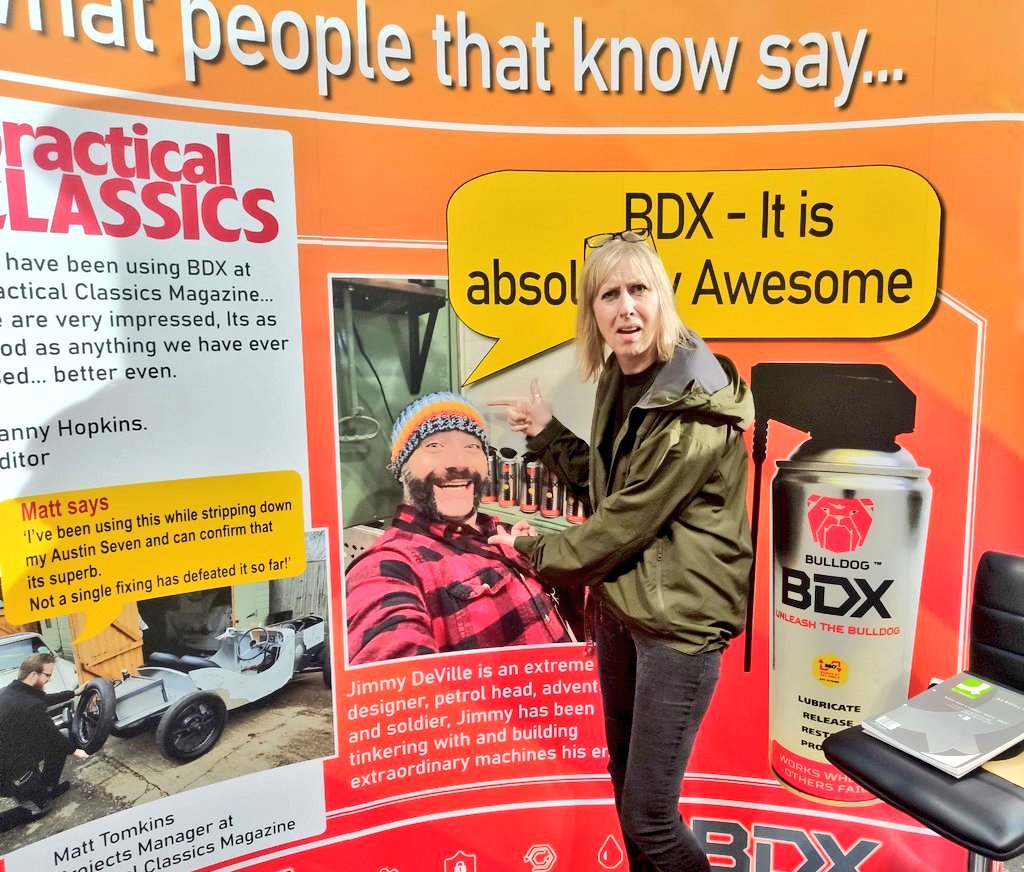 BulldogBDX's tweet image. Nearly time for more of this. Do come along and say hello 👋 
@PracticalClass1 @NECRestoShow #Hall4 #StandCT53 #standingonthestandstand