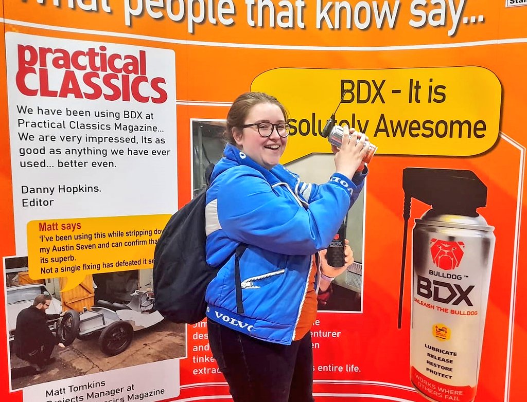 BulldogBDX's tweet image. Nearly time for more of this. Do come along and say hello 👋 
@PracticalClass1 @NECRestoShow #Hall4 #StandCT53 #standingonthestandstand