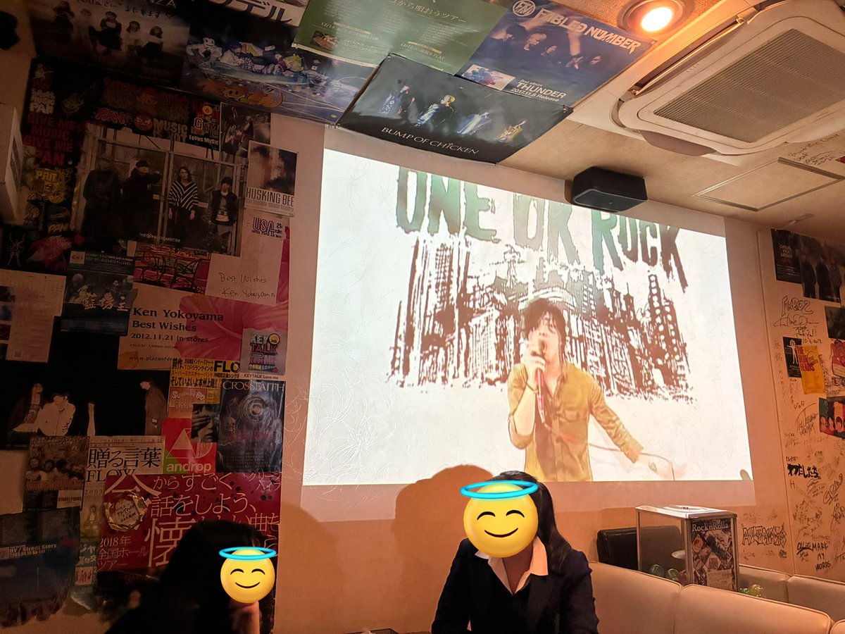 obom4060's tweet photo. Cafe&amp;Bar RocknRolla（ロクロラ）
ワンオクとchevon‼️ https://t.co/K95isa1nBv