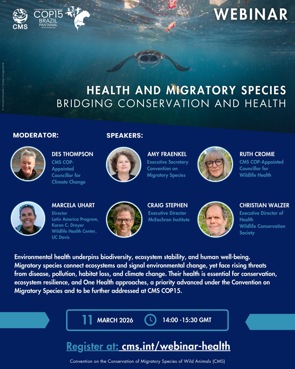 Convention on Migratory Species (CMS) tweet media