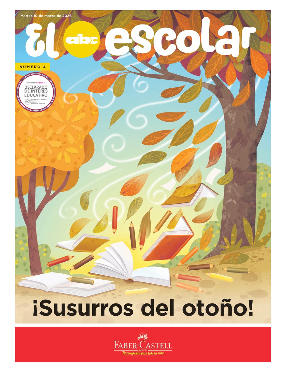 ABCDigital's tweet photo. ¡Que la hora de estudiar con los peques sea entretenida, colorida y completa!

Con tu #ABCColor, cada martes, tenés #ElEscolar: el compañero ideal para los peques en épocas de cole📚

¡Pedilo a tu canillita! 

📲 https://t.co/GwwEvN5J9s https://t.co/rCjCuQx6Dg