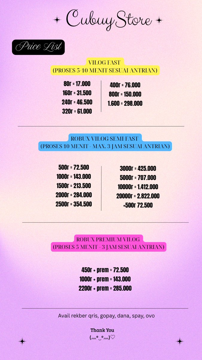 open gig, Cubuy Store tweet media