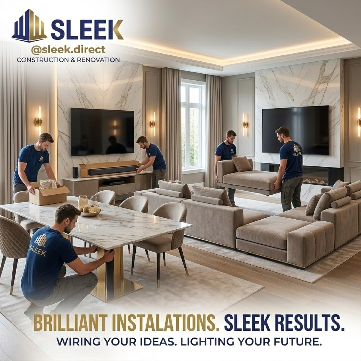 sleek_direct's tweet image. From installation to perfection — we handle every detail.

At Sleek, our team ensures your home is designed, installed, and finished with precision and care.

🌐 sleek.direct

#SleekDirect #HomeInstallation #ModernInteriors #ProfessionalService #LuxuryLiving