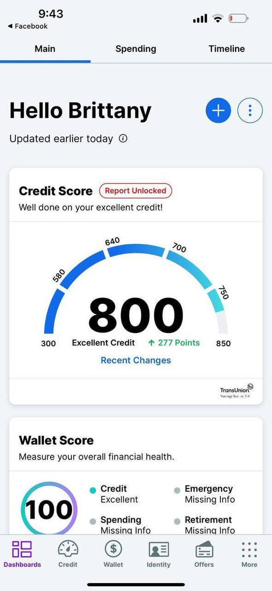 Charlotte_CQQ's tweet image. Credit score in 800 + 🥰 I literally wake up everyday and PRAY, Can’t wait to unleash my Credit Repair University, to show how you can too be in the #800Club 

#StayTune 
#CreditScoreBoost
#CreditIsPower

@Charlotte_CQQ