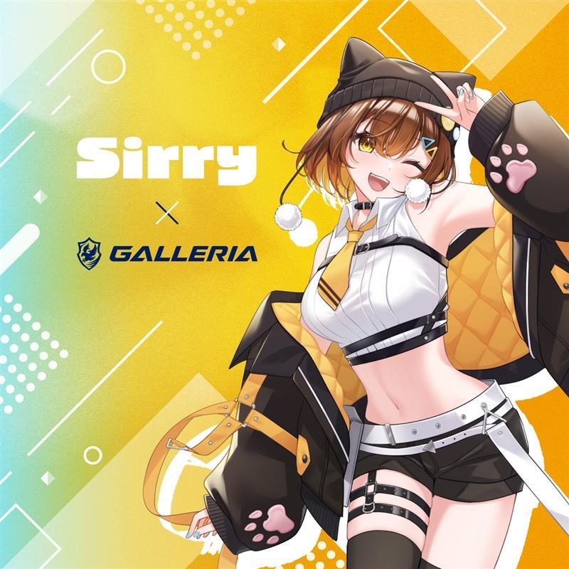 GALLERIA_GM's tweet photo. ／
#GALLERIA × #Sirry (@Sirry_Twich) 
＼

この度 #ガレリア は、
VTuber「Sirry」さんのスポンサーを務めることとなりました🎉

明るい配信で感性豊かなリアクションを届けるSirryさんが、
ゲーム体験に没入できるよう、GALLERIAが全力でサポートして参ります！

今後のご活躍にご注目くださ���👀 https://t.co/WW4R9J2zyA