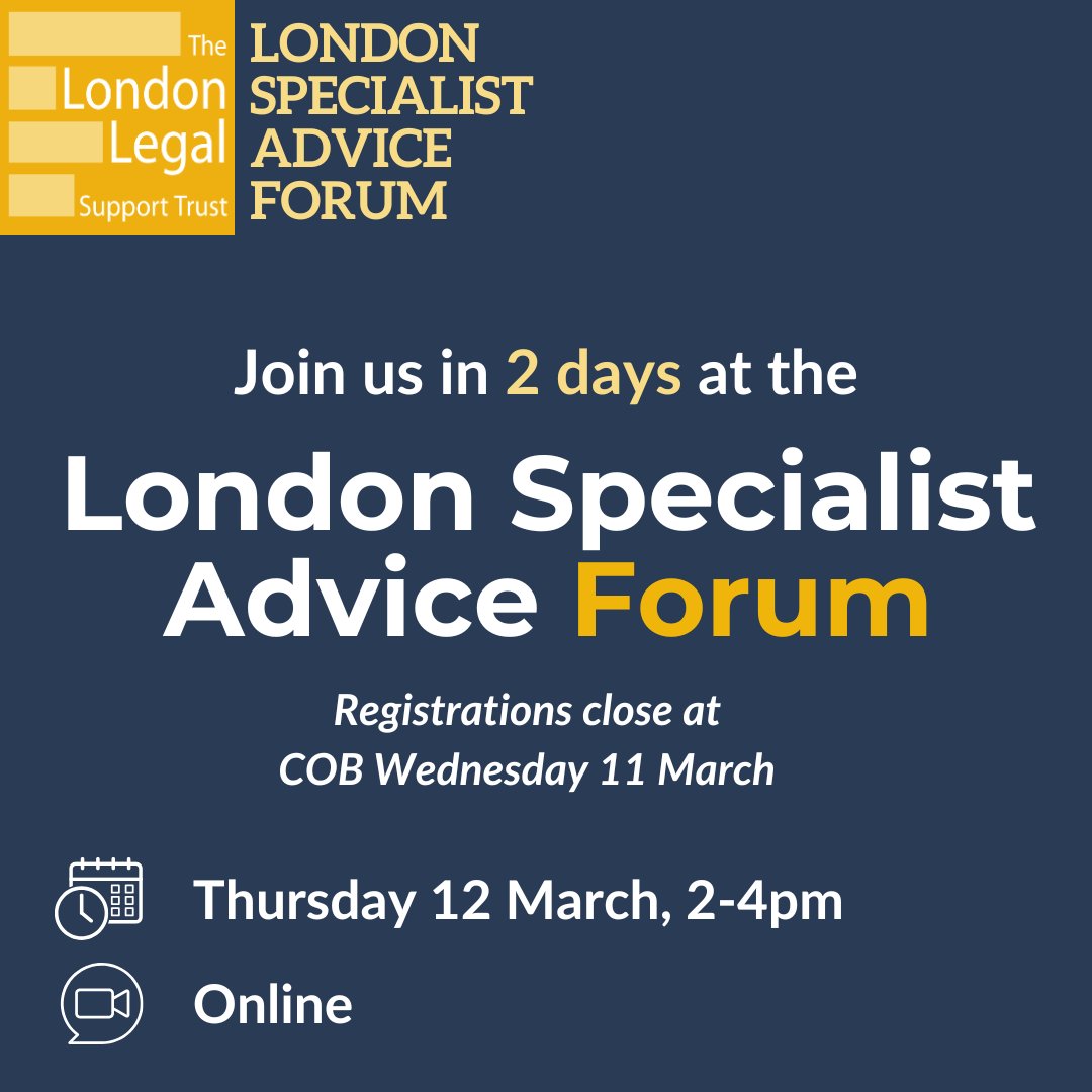 London Legal Support Trust tweet media