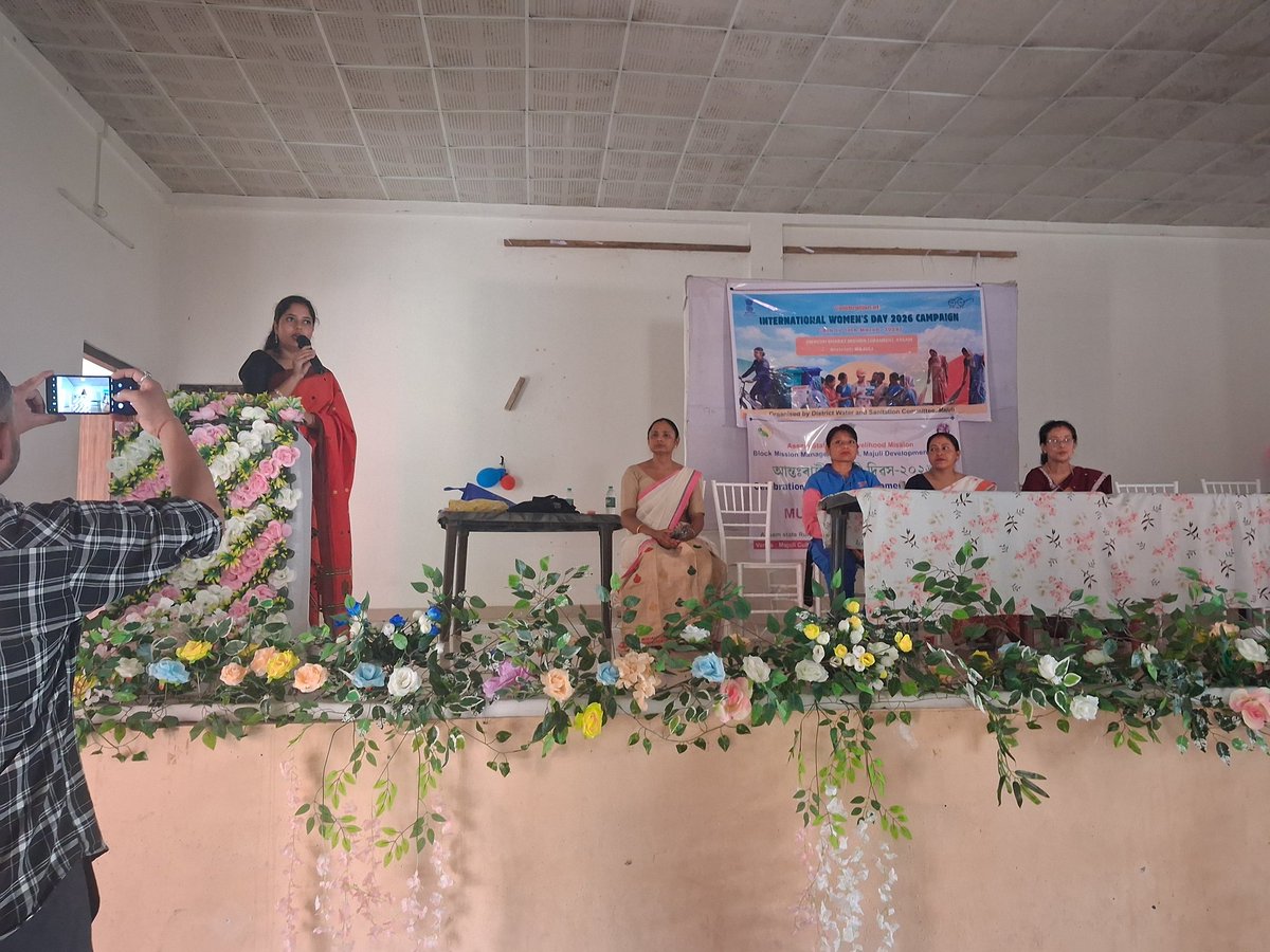 JJM_Majuli's tweet photo. Public Health Engineering Department and ASRLM Department jointly Celebrate International Women's Day at Majuli Cultural Hall at Majuli District. The programme include Self defence workshop by Coach Anjumoni Takoe.
#IWD assam
#SBMG Assam
#WomenLeadChange 
#WomenforSwachhata https://t.co/p2DhrjUIK3