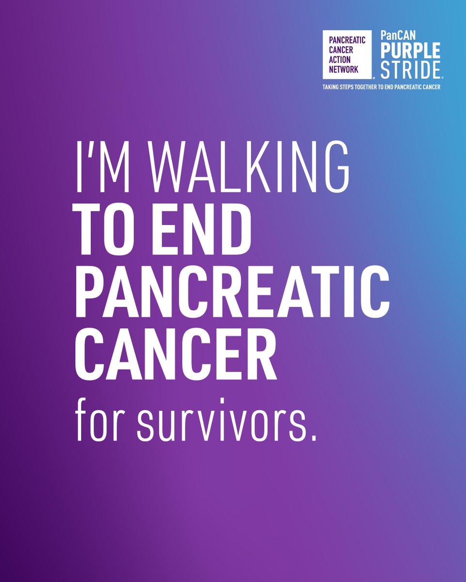 PanCAN's tweet photo. Together, we're taking steps to end pancreatic cancer at #PanCANPurpleStride. 👟💜

Visit 🔗 https://t.co/IVX18rGMbu to join the movement! https://t.co/1XMH4p65hK