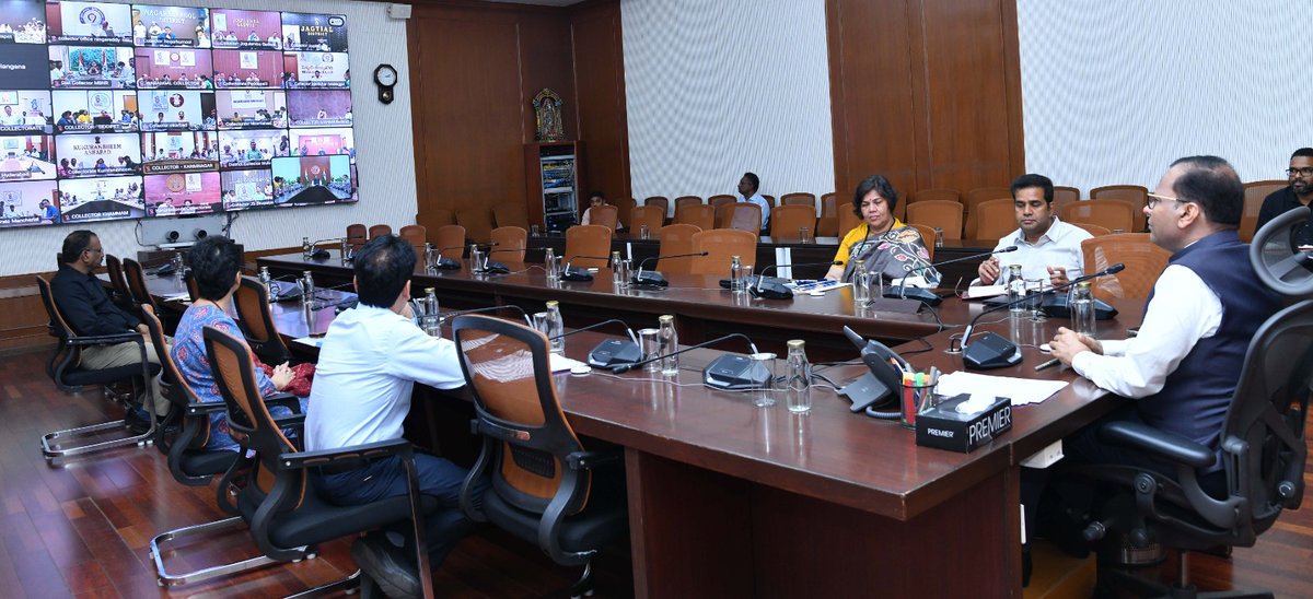 Office of Chief Secretary, Telangana Govt. tweet media