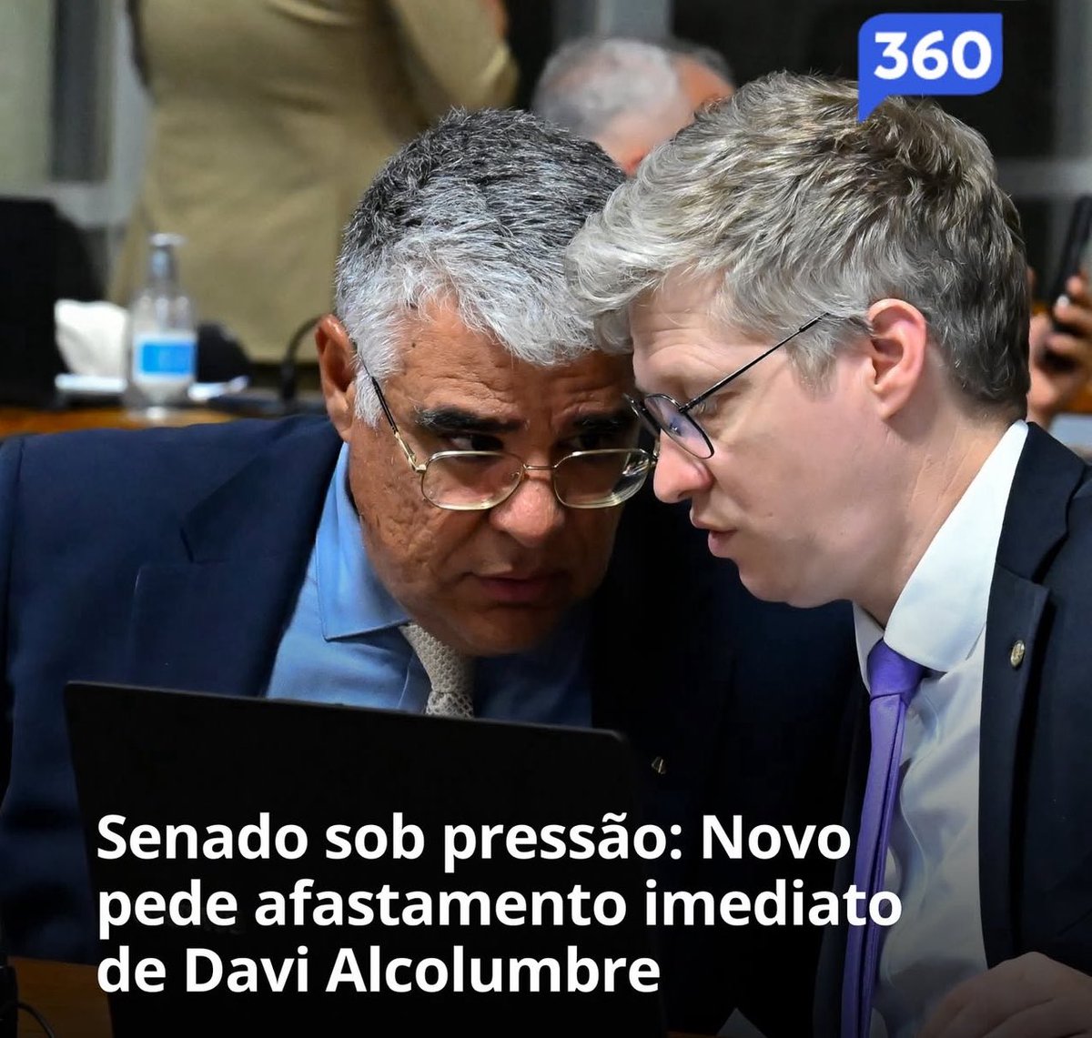 EduGiraoOficial's tweet photo. AGORA É COM OS SENADORES E BRASILEIROS! #acordabrasil🇧🇷
Pela primeira vez desde a 56° legislatura,o Conselho de ética do @SenadoFederal é acionado contra o presidente Alcolumbre por omissão institucional e abuso de poder de suas prerrogativas.Chega de inércia e sigilos! Nossa Casa precisa parar com desvio de função via balcão de negócios de emendas e cumprir seu dever constitucional,abrindo impeachment do ministro Moraes e CP(M)I do Banco Master. Paz & Bem