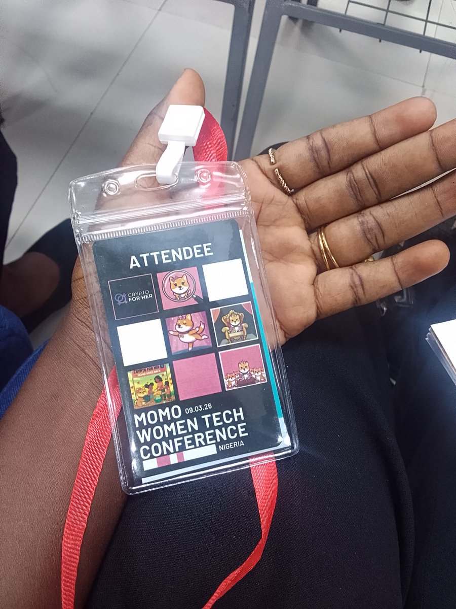 SharonRose_3's tweet photo. Yesterday I was privileged to attend Momo women tech conference

We were able to talk about why women should be in tech and how tech is—it was really amazing 
The Host talked about Web 1, 2 and 3. The experience and knowledge was really nice.
Thank you @Momo_bonk 
@ Crypto_4_her. https://t.co/qL1Kya9h9b