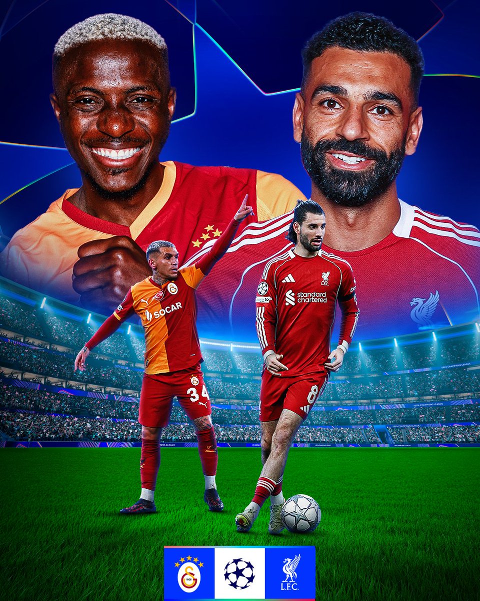 Galatasaray vs Liverpool in Istanbul 😮‍💨

#UCL