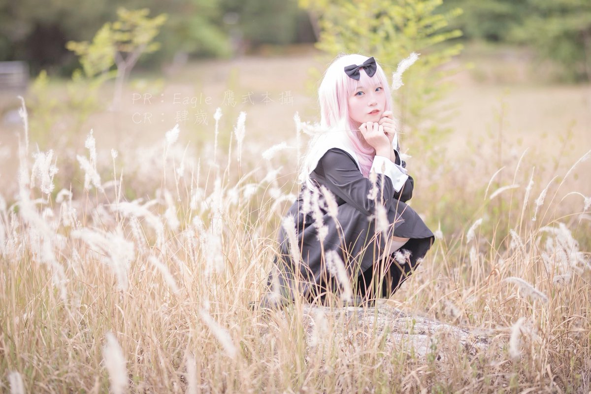 1_4sui_7's tweet photo. 🎀
咚 噠呦！🤟

📷 Eagle鷹式本攝

#藤原千花コスプレ #cosplay #ふじわらちかコスプレ #かぐやさまは告らせたいコスプレ #コスプレ https://t.co/oeaUKjvK6u