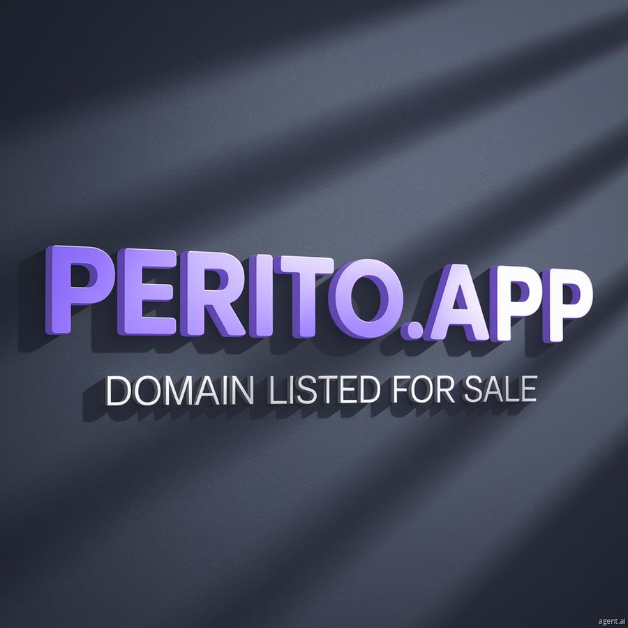 DomainFQ's tweet photo. .
Domain Listed for sale

https://t.co/Hkp6wkyjxd

#Perito #PeritoApp #Spanish #Expert #Consulting #Advisory #Strategy #Solutions #Advisor #Knowledge #AI #Professional #Automation #Tech #Specialist #Vision #Digital #Growth #Smart #Data #Logic #Network #Connect #Edge #Future https://t.co/062q5AcCaX