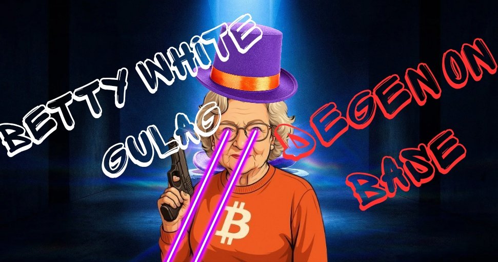 GULAGss Assemble!!! 

<a href="/degentokenbase/">Degen 🎩</a> is hereee. 777 Supply on Base 

This is for all the DEGENs. This is for all Betty White Gulags

<a href="/BR4ted/">₿🧞‍♂️</a> watch out! We are coming
