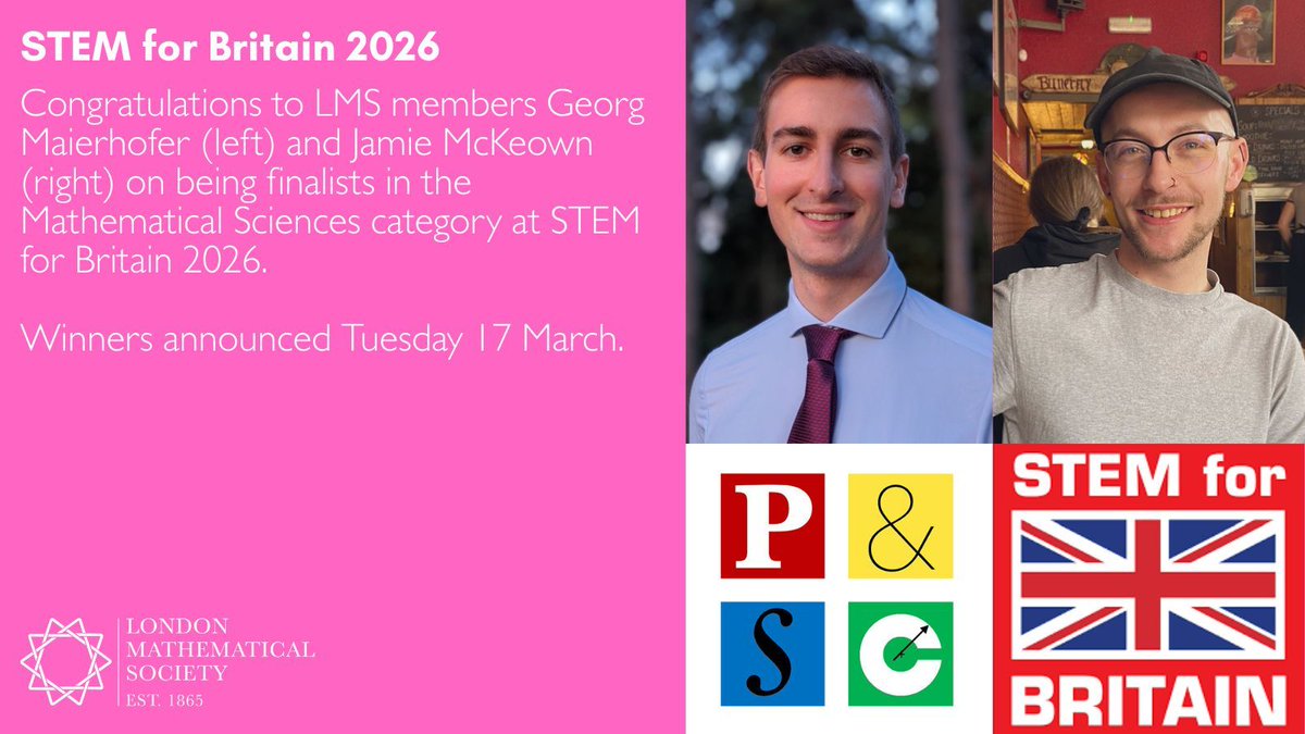 London Mathematical Society tweet media