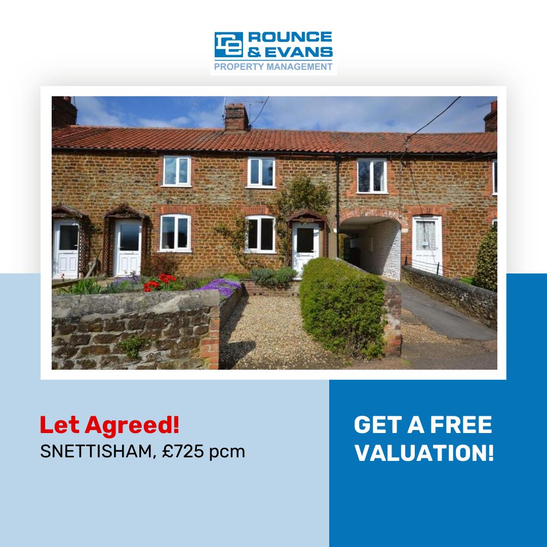 🥳 Another happy client! 🥳
📍SNETTISHAM
🏡 1 Bed Cottage £725 pcm

Contact Us! 
📞 01553 401580
📧 lettings@rounceandevans.co.uk

#rounceandevans #propertymanagement #lettings #blockmanagement #kingslynn #norfolk #independent #Propertymark