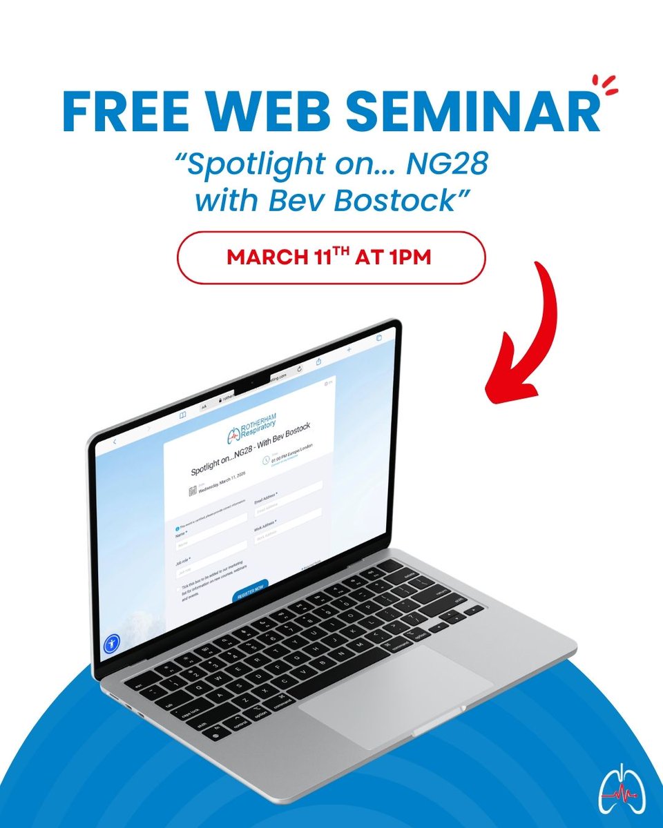 rotherhamresp's tweet photo. ⏰ There’s still time to sign up!

Join us tomorrow at 1:00pm for our webinar “Spotlight on… NG28” with Bev Bostock!

✍️ Secure your place here:
https://t.co/7s1N086L1r

We hope to see you there!

#HealthcareProfessionals #HealthcareTraining #Diabetes #RespiratoryEducation #CPD https://t.co/j2KReBRh0M