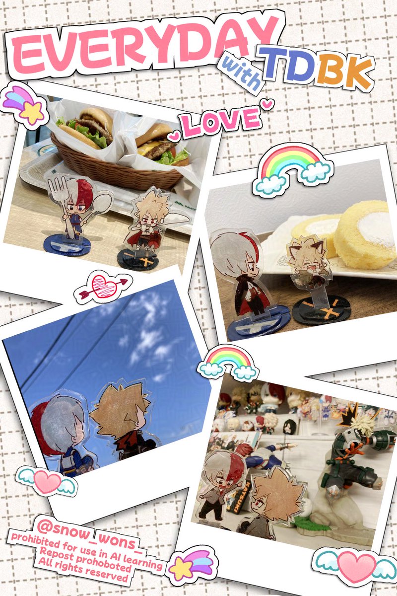 ちみちみ轟爆ちゃん詰め合わせと自作アクスタもどきとの日々 