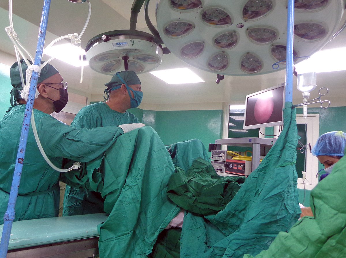 #TribunalesCubanos Reabren, completamente reparados, seis salones de unidad quirúrgica en hospital de Ciego de Ávila. Eso es derecho a la vida.
