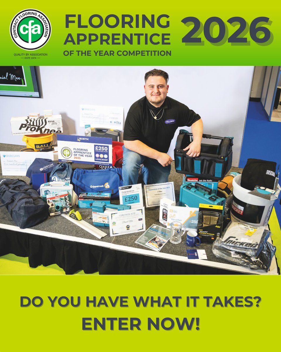 The Contract Flooring Association tweet media