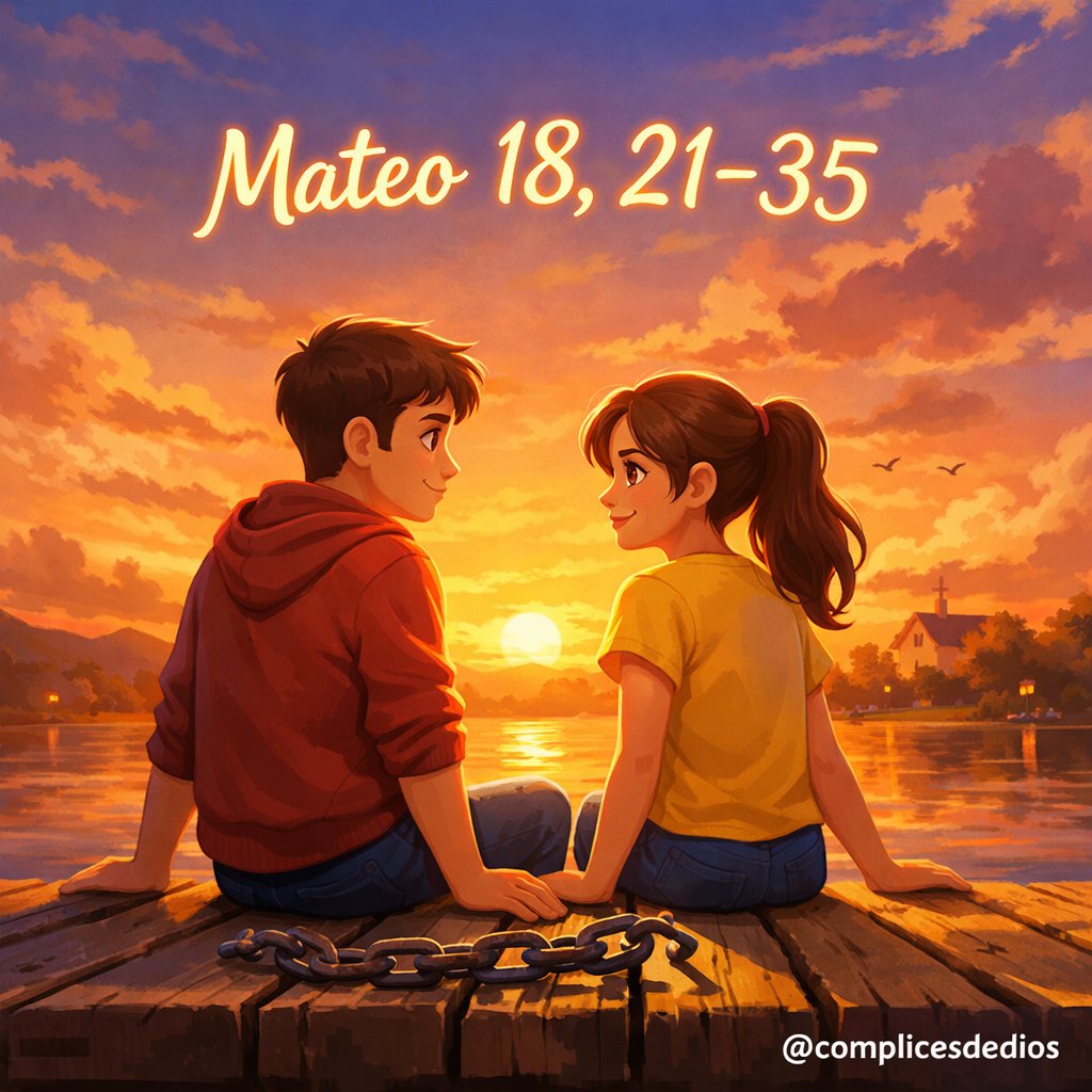 GabrielaSPared1's tweet image. #EvangelioDelDía 
#evangelion 

Jesús nos enseña que perdonar no tiene límites: así como Dios nos perdona siempre, también nosotros debemos perdonar. El perdón no es olvidar, es liberar el corazón y construir paz. #Mt18 #Perdón 
Haz de mi Señor, un instrumento de tu paz