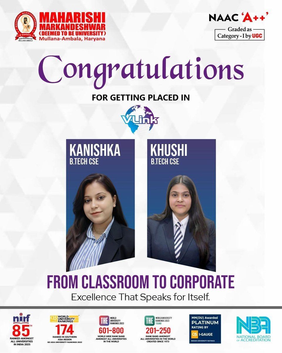 MM (Deemed to be University) tweet media