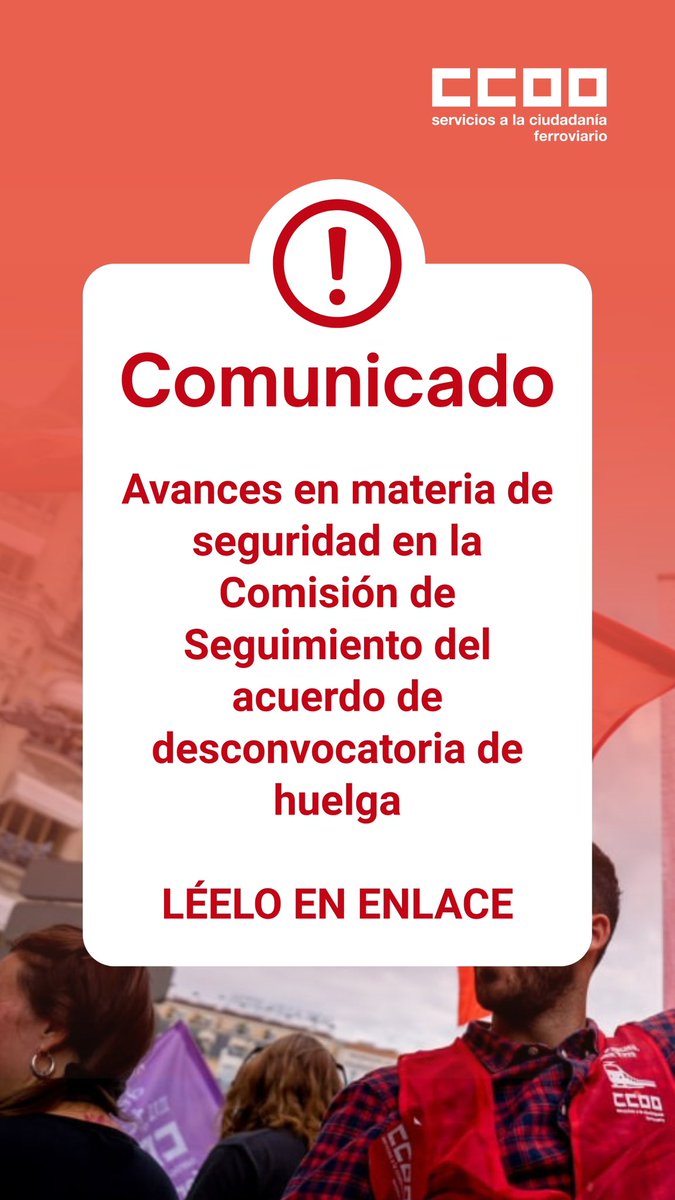 CCOO FERROVIARIO tweet media
