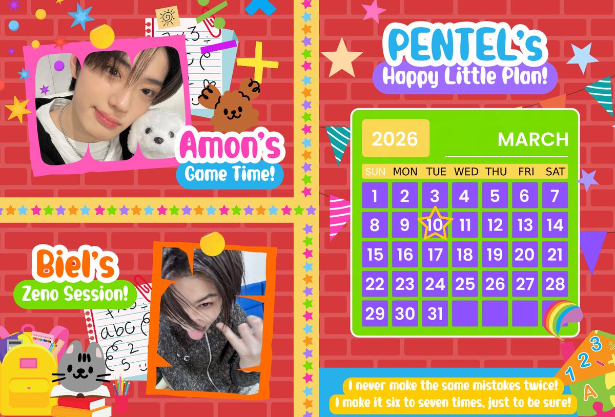 [TODAY's PENTEL HAPPY LITTLE PLAN]

Hiii PENTEL !! Want to join a little fun today? 

💤 Zeno Session with <a href="/GreebelBiel/">★</a> — 19.00 (GMT+7) aaannnd
🎮 Games with <a href="/GreebelAmon/">Amon</a> — 20.30 (GMT+7)!

If you want to come play, please raaaiiise your hand !! (repost this post, hehehe!)
