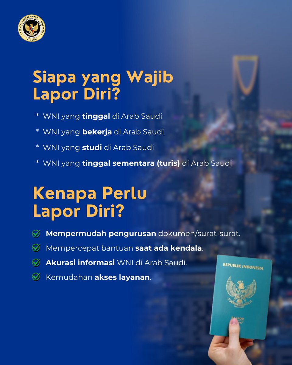 KBRI Riyadh, Indonesian Embassy in Riyadh tweet media