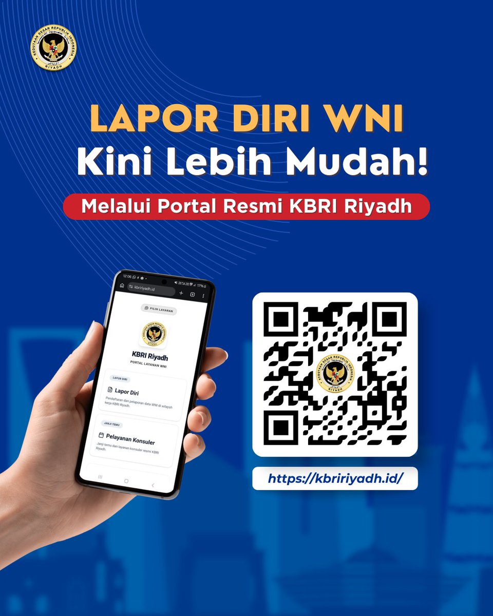 KBRI Riyadh, Indonesian Embassy in Riyadh tweet media