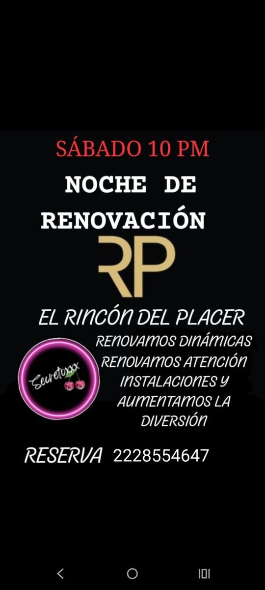 REUNIONES SW CLUB EL RINCÓN DEL PLACER tweet media