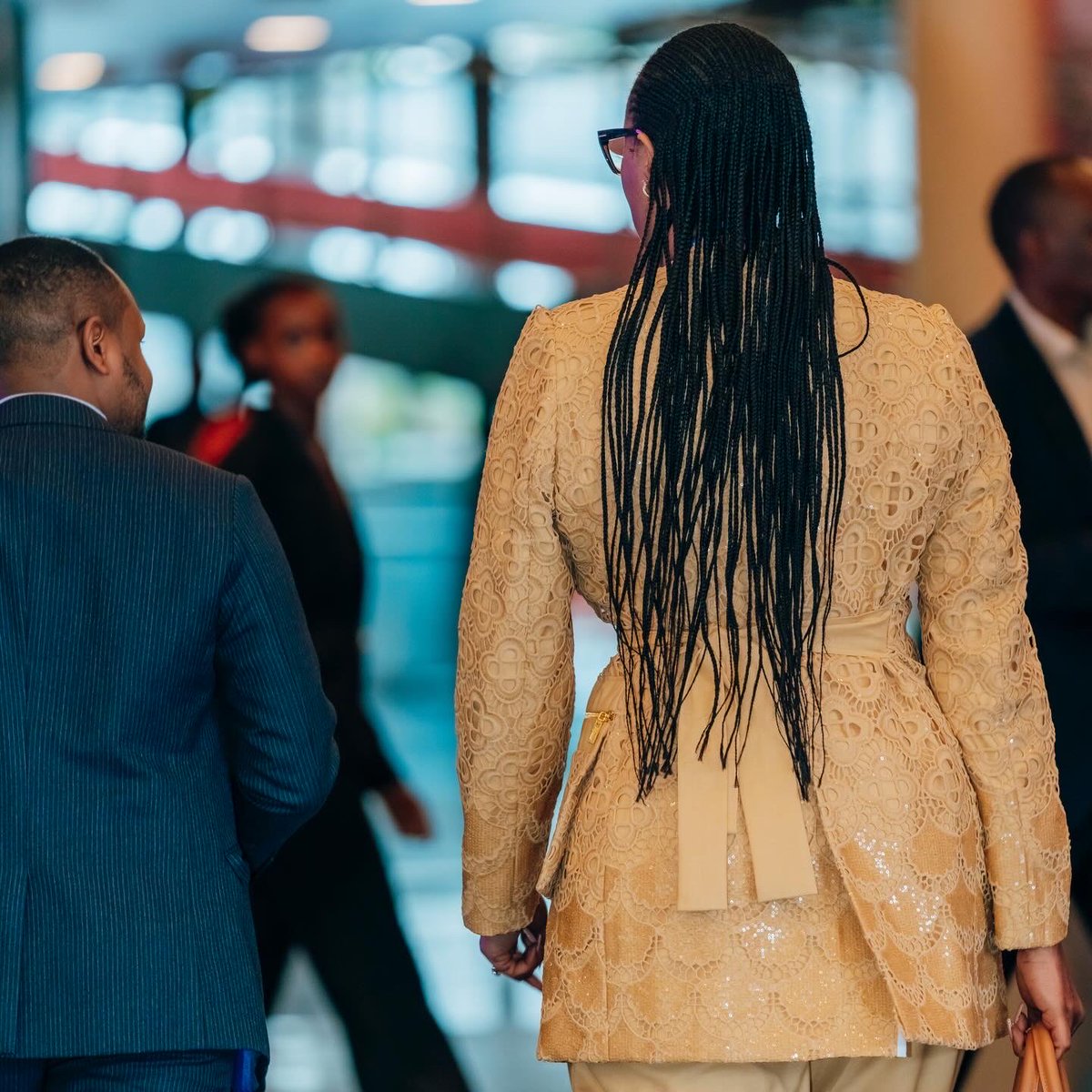 MoMo_Rwanda's tweet photo. The CEO of MoMo Rwanda together with the Group Fintech CEO @DioumSerigne1 arrived at the Inclusive FinTech Forum and participated in the closed-door roundtable discussion around “Building a Reliable Institutional Digital Assets Infrastructure.”

#IFF2026
@CentralBankRw https://t.co/p9Qp2KeY2w