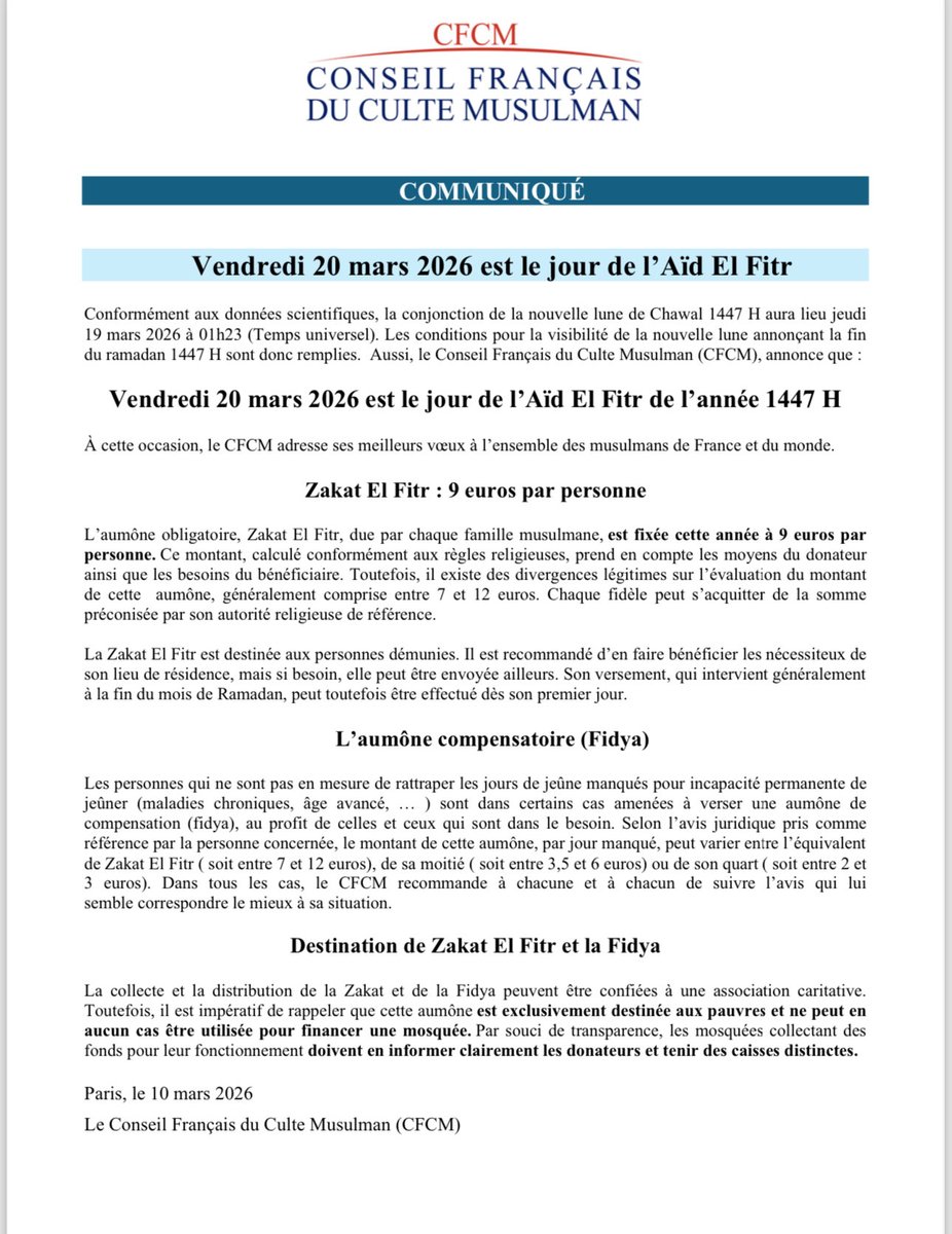 CFCM tweet media