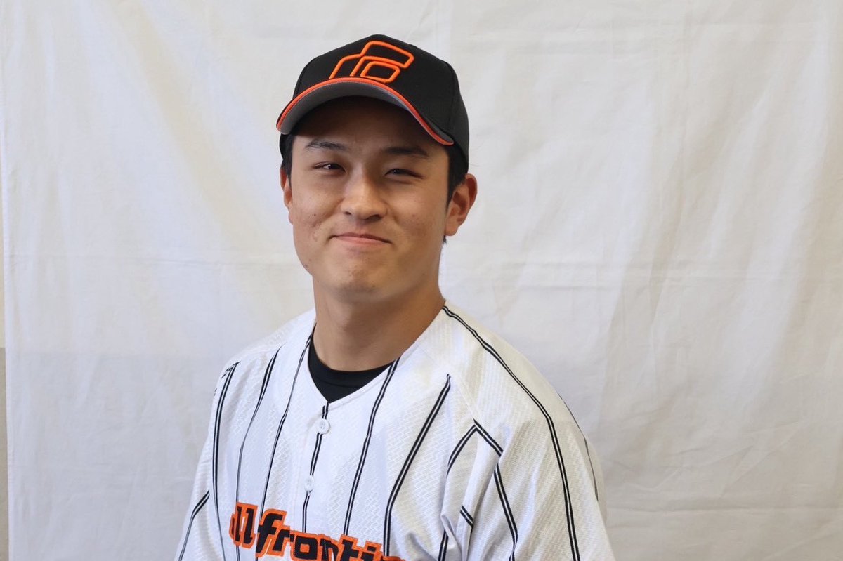 allfrontier_bbp's tweet photo. 〜2026新人紹介〜

①名前　竹内和将
②出身校　鶴見大学
③ポジション　投手
④アピールポイント　兄貴にも負けない伸びあがるストレート

新人竹内投手の力強いストレート、シティーボーイの自分らしさに注目！
応援お願いいたします📣 https://t.co/q9eaqUw5Vp