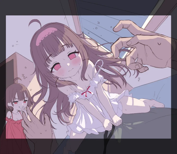 自分で描いといてアレだけど、 これがこうなるの不思議でしかたがない