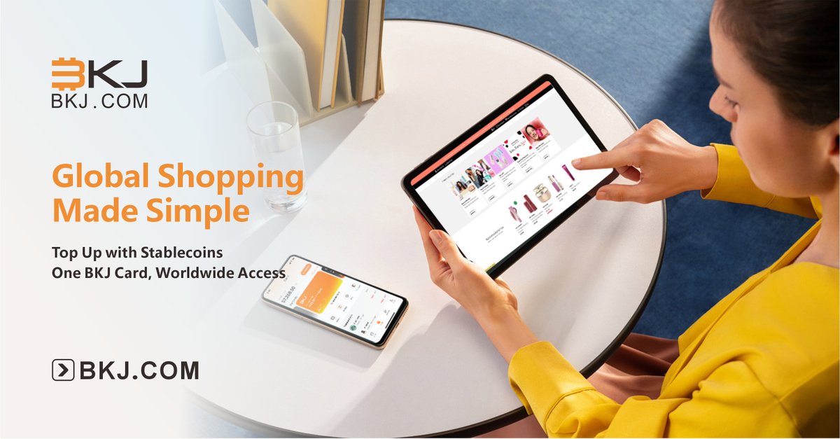 Eyeing that limited-edition drop overseas?
Stop stressing over FX rates and unexpected card declines. 

Say goodbye to the hassle! The BKJ Card lets you clear your global shopping cart directly with your crypto 🛒

From Sephora's latest beauty drops to indie designer brands, BKJ