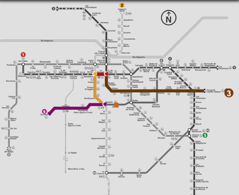 Metro de Santiago tweet media