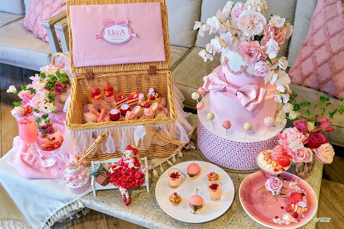 Strings_omo's tweet photo. 愛され続ける「リカちゃん」× ザ ストリングス 表参道 初のコラボレーション！LiccA Sweet Picnic Afternoon Tea 期間限定開催　　https://t.co/QLHp6ttWk0

#リカちゃんアフタヌーンティー https://t.co/WYWtI0j8L9